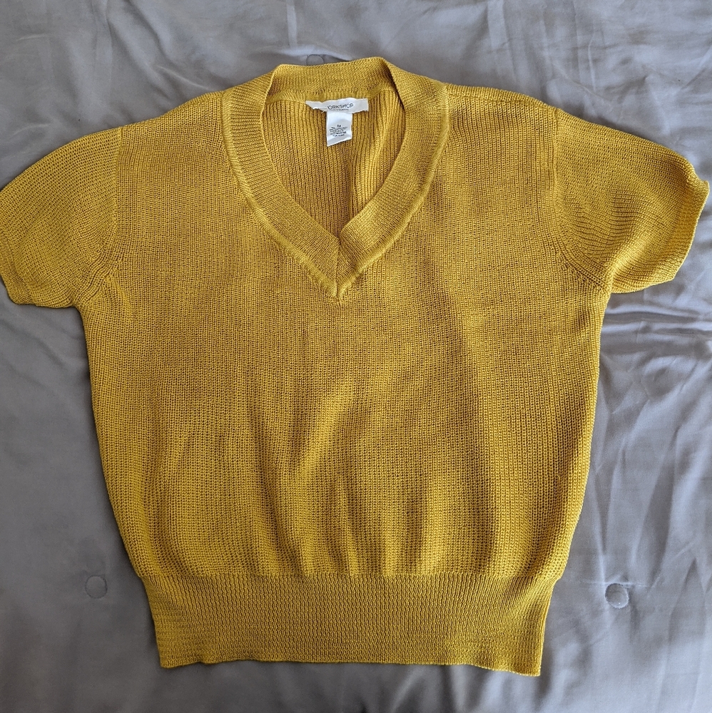 Workshop republic clothing short sleeve sweater